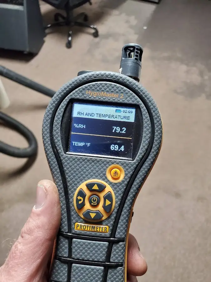Moisture meter humidity assessment for Fire & Smoke Damage Restoration in Hollister